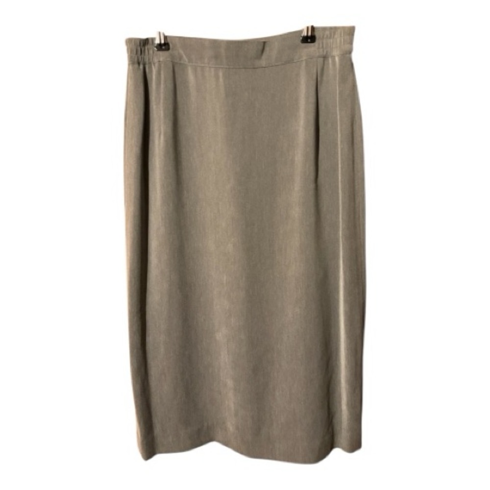 FINK Fine Dresses – Gray Midi Skirt (Size US 8 / M)